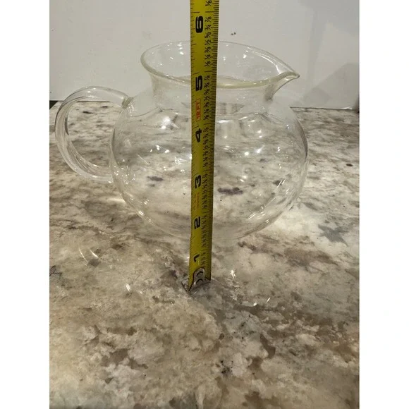 Primula Clear Glass 4 Cup Teapot with Glass Handle - Picture 6 of 7
